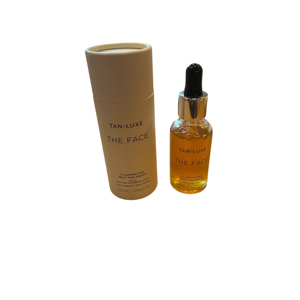 Tan-Luxe The Face Illuminating Self-Tan Drops – Light/Medium (30ml/1.01oz)